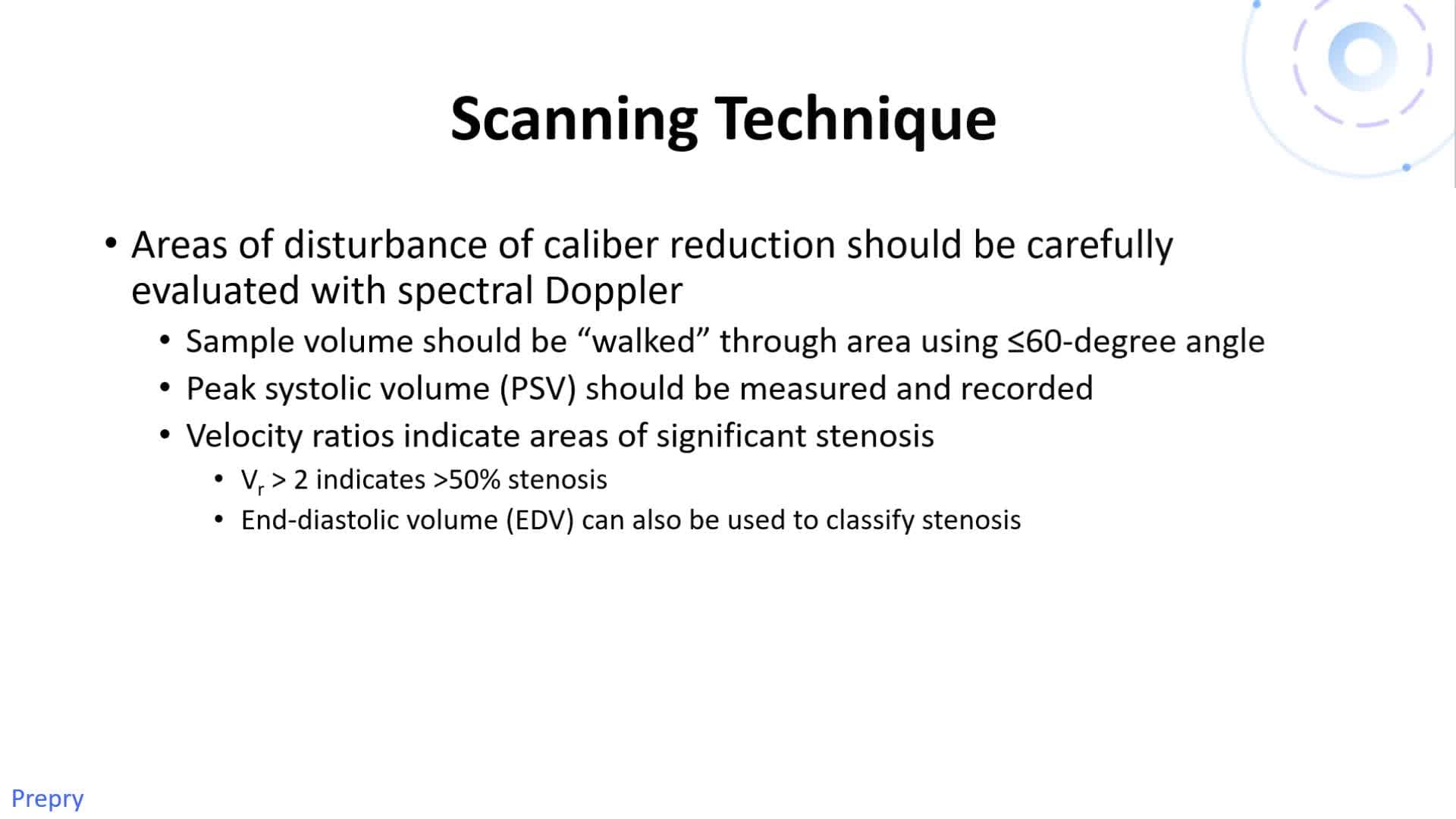 Post Intervention Lower Limb Arterial Duplex