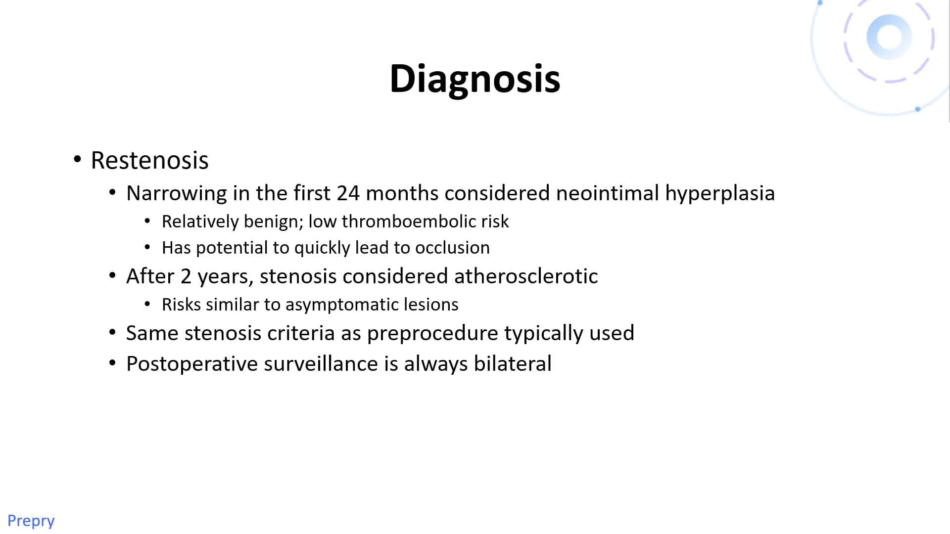 Ultrasound Carotid Following Surgery and Intervention