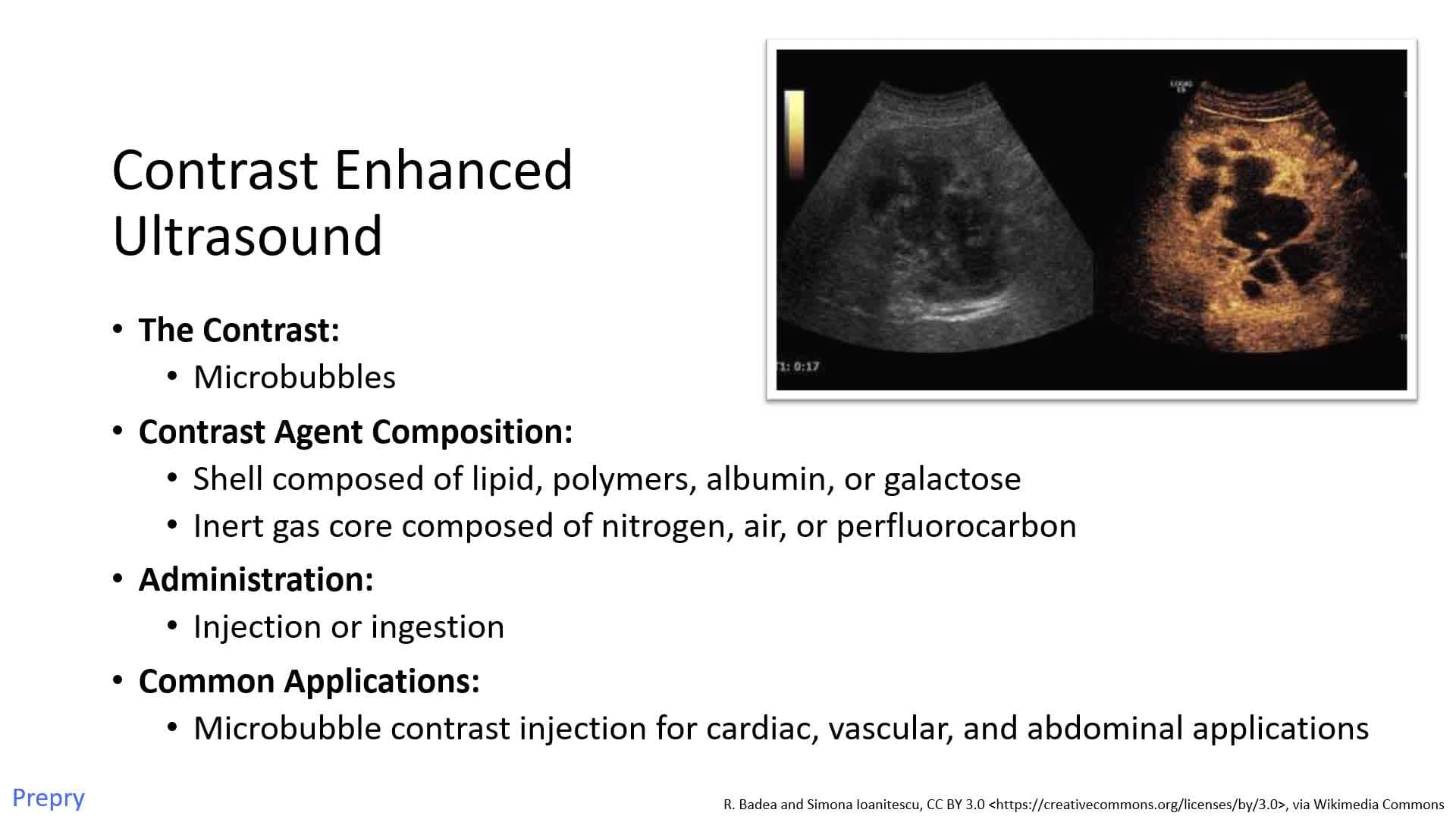 Harmonics and Contrast Enhanced Ultrasound