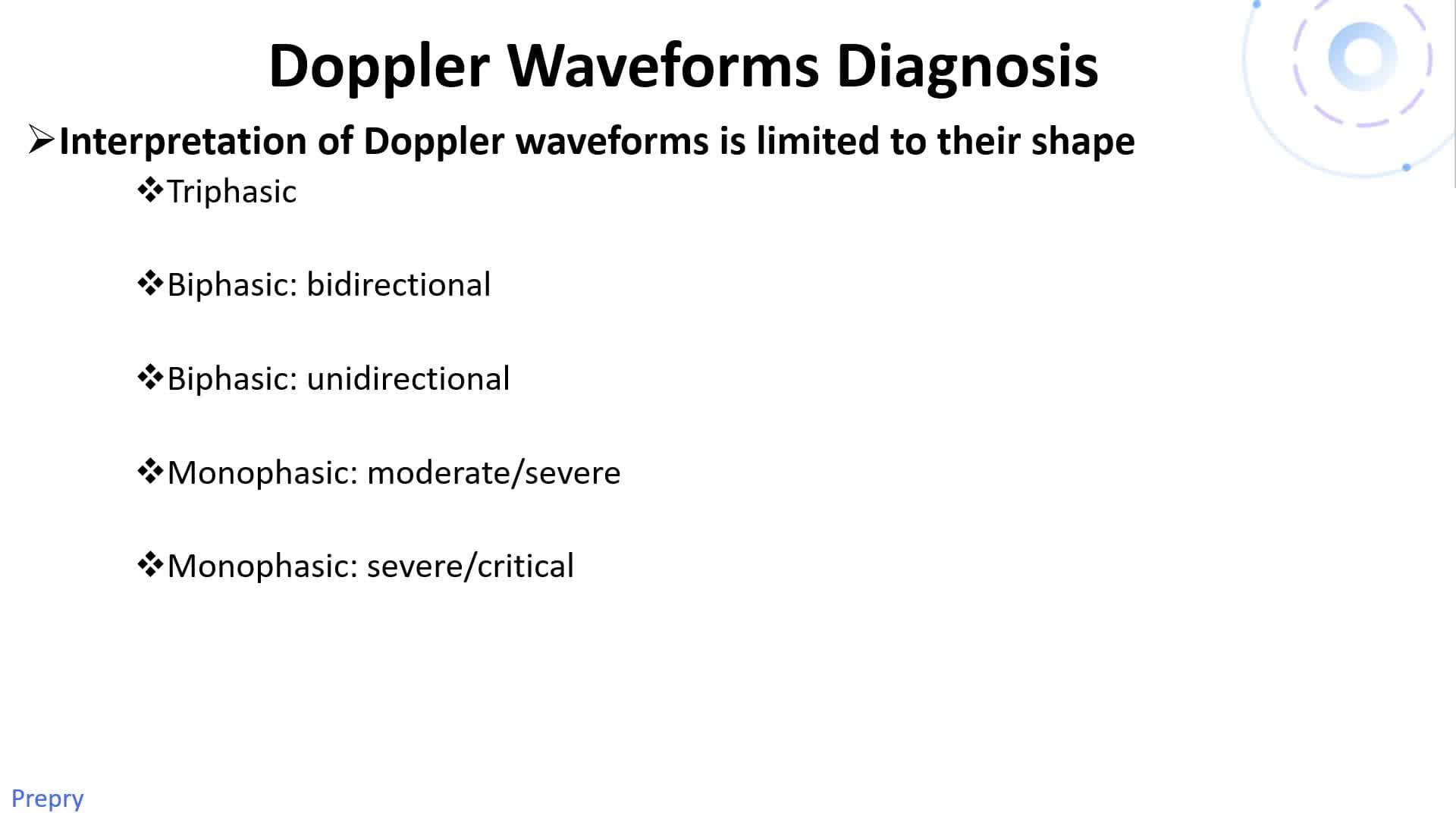 Peripheral Arterial Overview and Indirect Testing