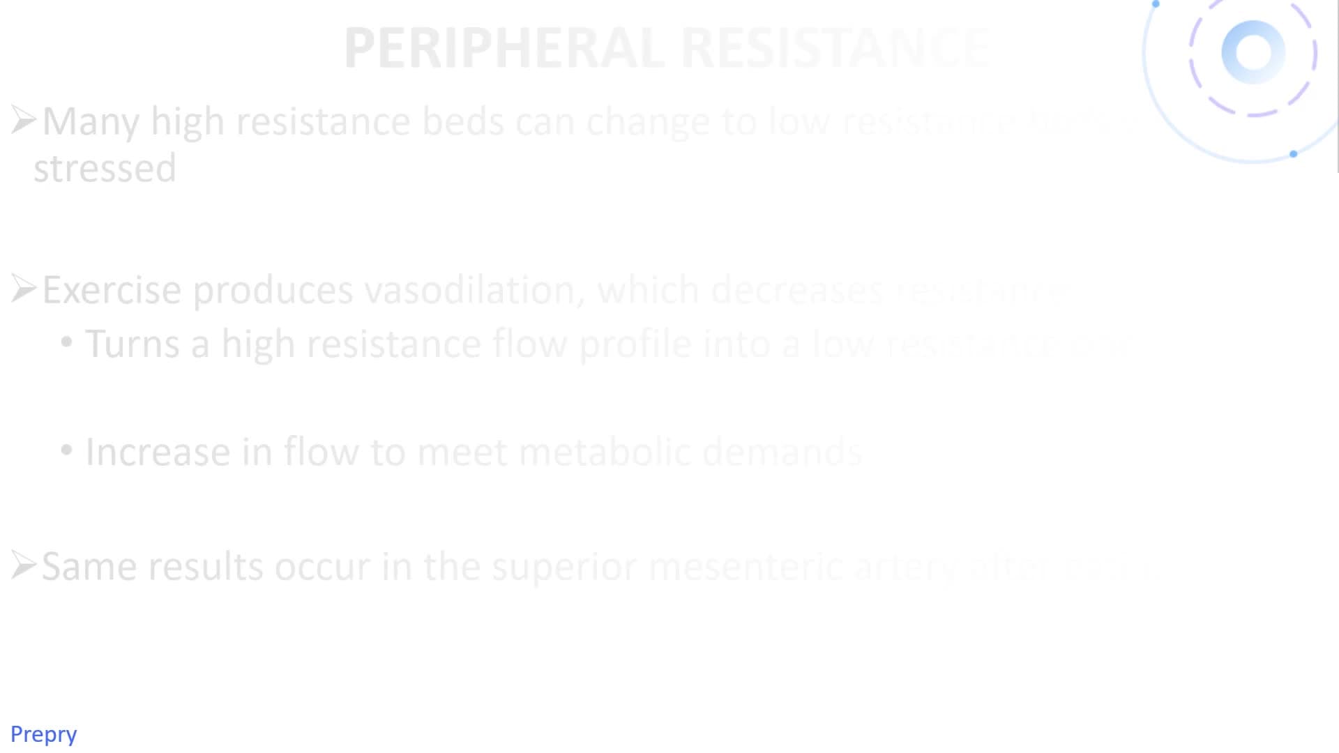 Arterial Physiology and Physics Review