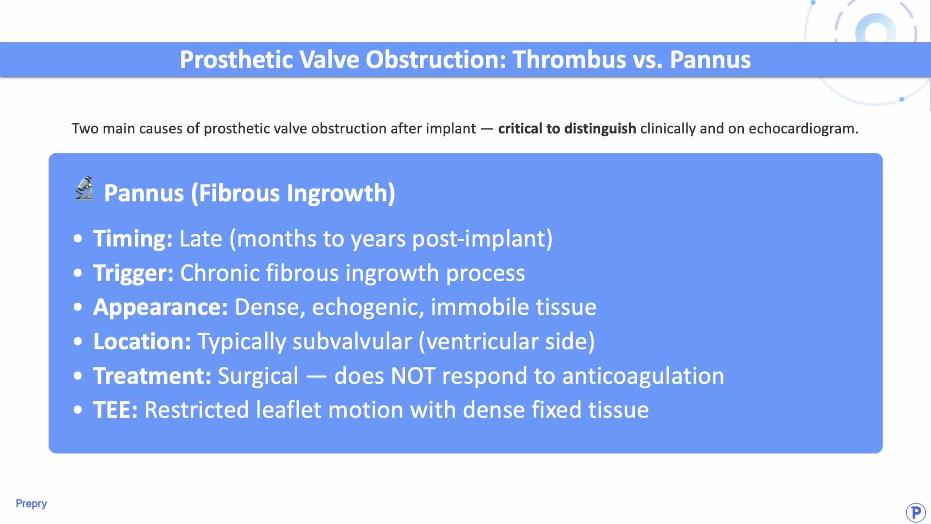 3.4 Prosthetic Valves