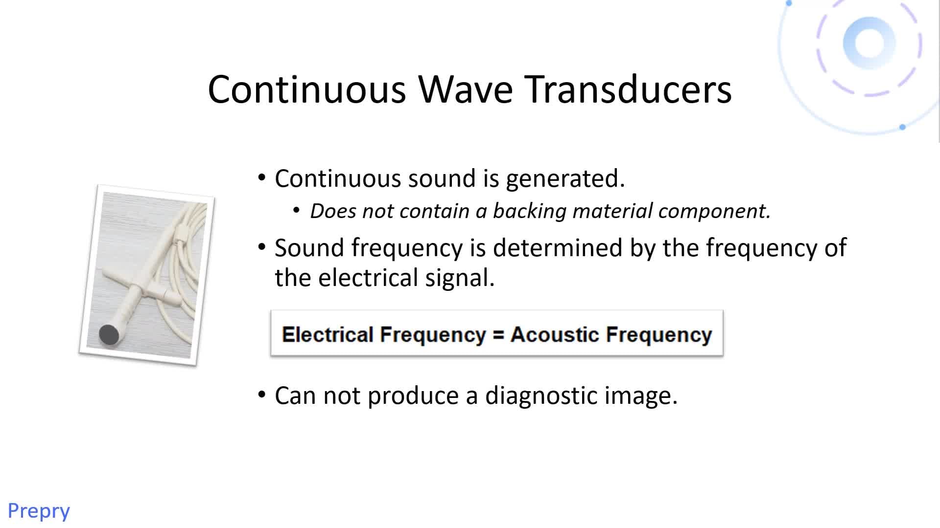 Transducer Components: Part 2