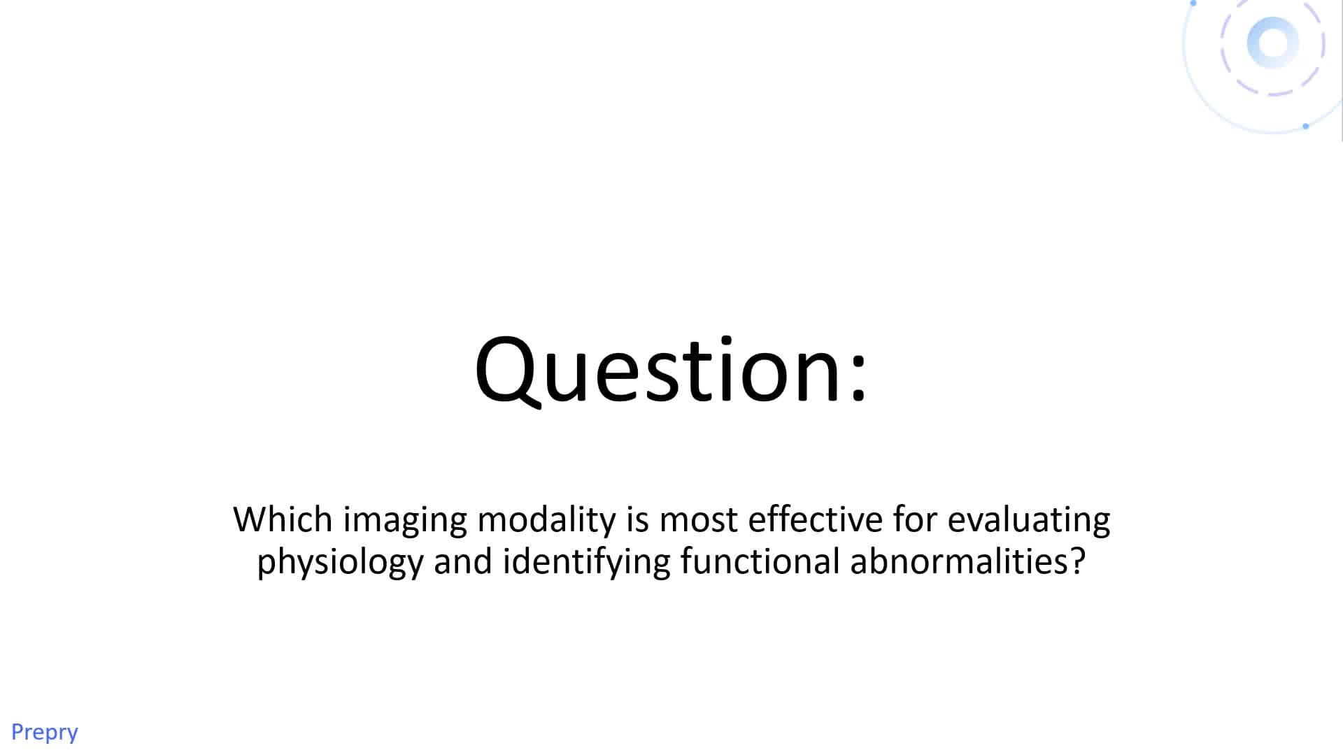Correlative Imaging for Sonographers