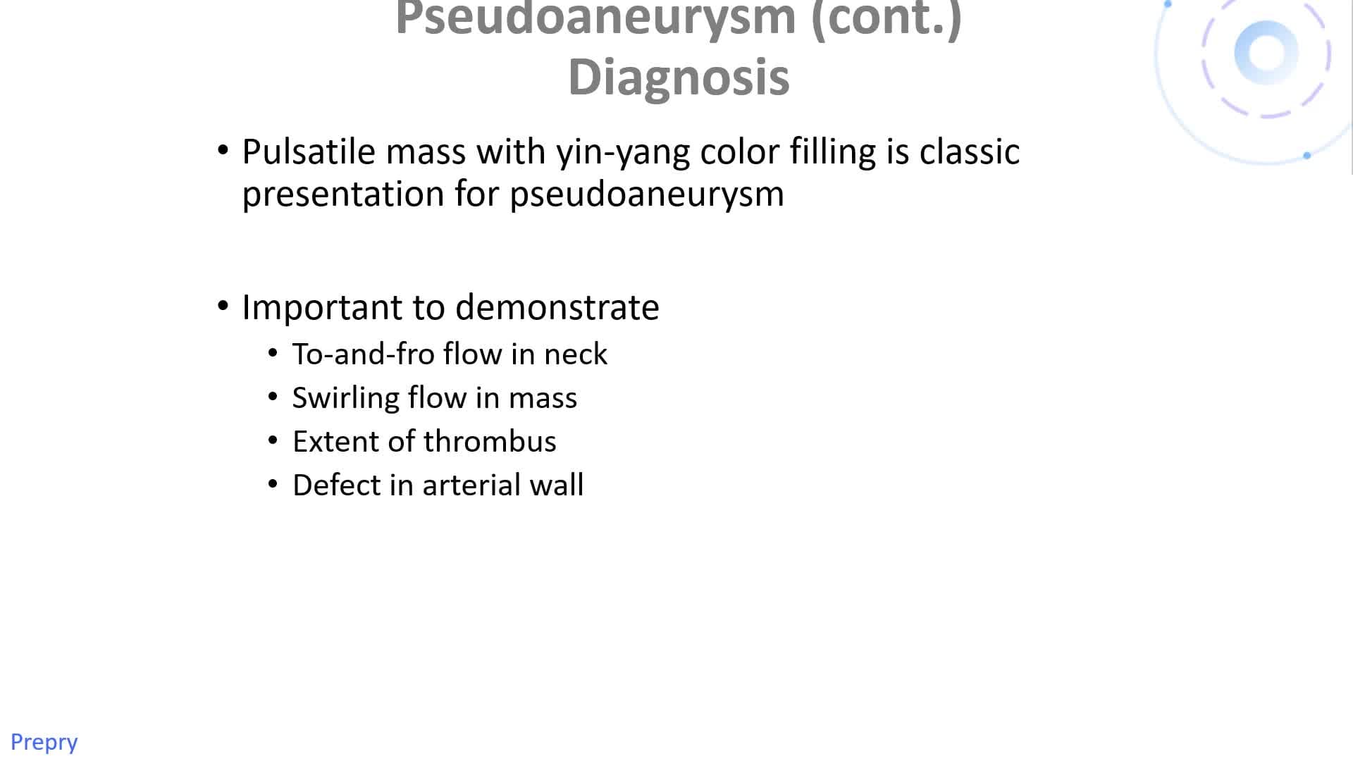 Uncommon Pathology in Arterial System Part 2